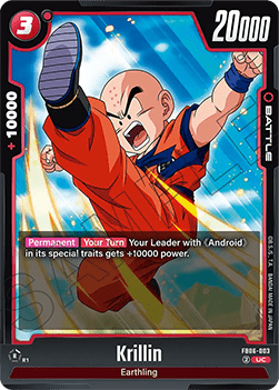 Krillin (FB06-003) - Rivals Clash [Fusion World] (Uncommon) [FB06-003]