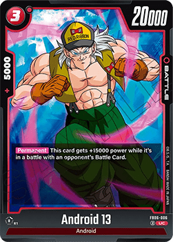 Android 13 (FB06-006) - Rivals Clash [Fusion World] (Uncommon) [FB06-006]