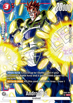 Android 16 (FB06-009)  (V.2 - Alternate Art) - Rivals Clash [Fusion World] (Alternate Art) [FB06-009]
