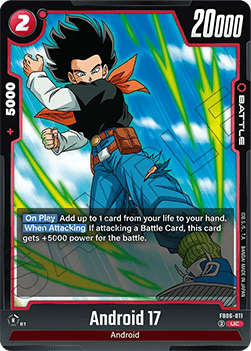 Android 17 (FB06-011) - Rivals Clash [Fusion World] (Uncommon) [FB06-011]