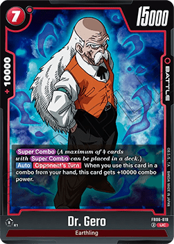 Dr. Gero (FB06-019) - Rivals Clash [Fusion World] (Uncommon) [FB06-019]