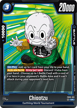 Chiaotzu (FB06-031) - Rivals Clash [Fusion World] (Uncommon) [FB06-031]
