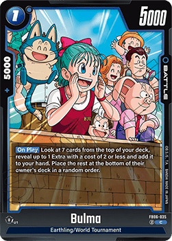 Bulma (FB06-035) - Rivals Clash [Fusion World] (Common) [FB06-035]