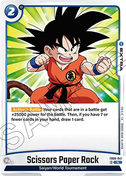 Scissors Paper Rock (FB06-041) - Rivals Clash [Fusion World] (Rare) [FB06-041]