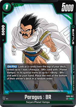 Paragus : BR (FB06-057) - Rivals Clash [Fusion World] (Common) [FB06-057]