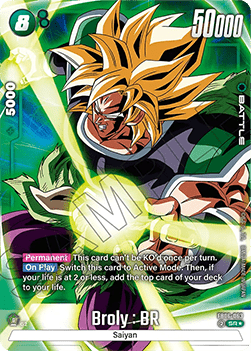 Broly : BR (FB06-063)  (V.2 - Alternate Art) - Rivals Clash [Fusion World] (Alternate Art) [FB06-063]