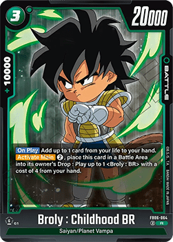 Broly : Childhood BR (FB06-064) - Rivals Clash [Fusion World] (Rare) [FB06-064]