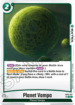 Planet Vampa (FB06-067) - Rivals Clash [Fusion World] (Rare) [FB06-067]