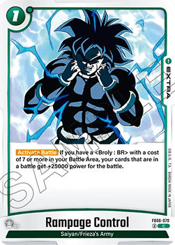Rampage Control (FB06-070) - Rivals Clash [Fusion World] (Common) [FB06-070]