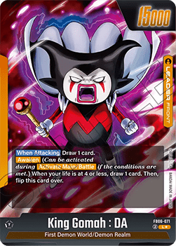 King Gomah : DA // King Gomah : DA (FB06-071)  (V.2 - Alternate Art) - Rivals Clash [Fusion World] (Alternate Art) [FB06-071]