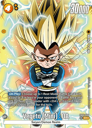 Vegeta (Mini) : DA (FB06-084)  (V.2 - Alternate Art) - Rivals Clash [Fusion World] (Alternate Art) [FB06-084]