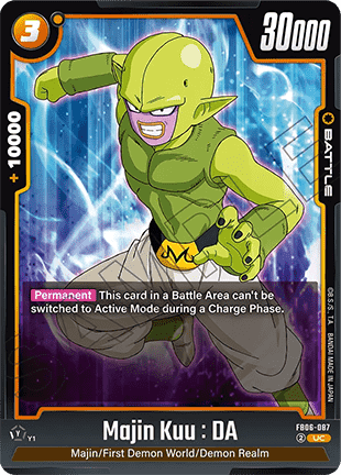 Majin Kuu : DA (FB06-087) - Rivals Clash [Fusion World] (Uncommon) [FB06-087]