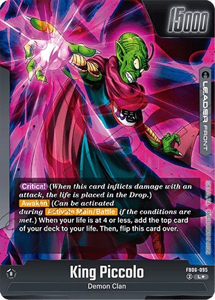 King Piccolo (FB06-095)  (V.2 - Alternate Art) - Rivals Clash [Fusion World] (Alternate Art) [FB06-095]