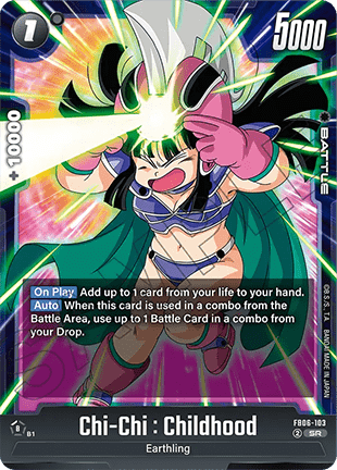 Chi-Chi : Childhood (FB06-103)  (V.1 - Super Rare) - Rivals Clash [Fusion World] (Super Rare) [FB06-103]