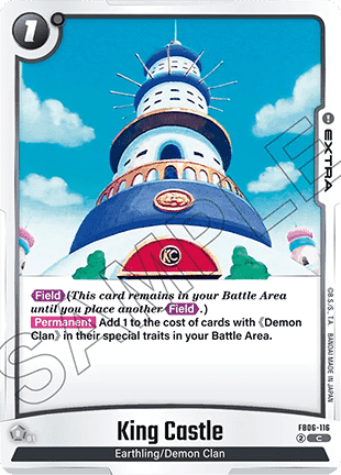 King Castle (FB06-116) - Rivals Clash [Fusion World] (Common) [FB06-116]