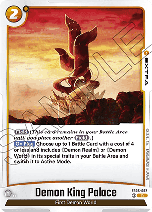 Demon King Palace (FB06-092) - Rivals Clash [Fusion World] (Rare) [FB06-092]