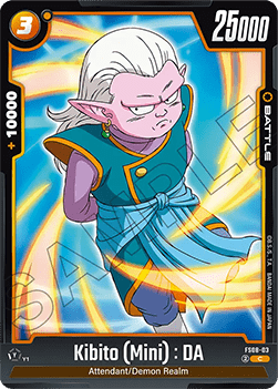 Kibito (Mini) : DA (FS08-03) - Starter Deck: Vegeta (Mini) Super Saiyan 3 [Fusion World] (Common) [FS08-03]