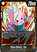 Shin (Mini) : DA (FS08-05) - Starter Deck: Vegeta (Mini) Super Saiyan 3 [Fusion World] (Common) [FS08-05]