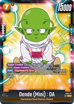 Dende (Mini) : DA (FS08-07)  (V.2 - Alternate Art) - Starter Deck: Vegeta (Mini) Super Saiyan 3 [Fusion World] (Alternate Art) [FS08-07]