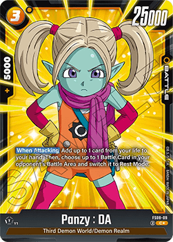Panzy : DA (FS08-09)  (V.2 - Alternate Art) - Starter Deck: Vegeta (Mini) Super Saiyan 3 [Fusion World] (Alternate Art) [FS08-09]