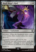 Black Mage's Rod - Magic: The Gathering - FINAL FANTASY (Common) [FIN-90]