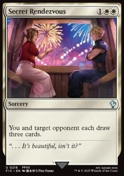 Secret Rendezvous (V.2) - Commander: Magic: The Gathering - FINAL FANTASY: Extras (Uncommon) [XFIC-218]
