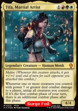 Tifa, Martial Artist - Commander: Magic: The Gathering - FINAL FANTASY: Collector's Edition (Mythic) [CFIC-225]