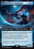 Jill, Shiva's Dominant // Shiva, Warden of Ice (V.2) - Magic: The Gathering - FINAL FANTASY: Extras (Rare) [XFIN-438]