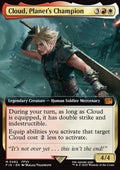 Cloud, Planet's Champion (V.1) - Magic: The Gathering - FINAL FANTASY: Extras (Mythic) [XFIN-482]