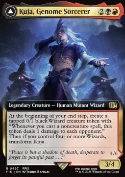 Kuja, Genome Sorcerer // Trance Kuja, Fate Defied (V.2) - Magic: The Gathering - FINAL FANTASY: Extras (Rare) [XFIN-497]