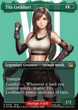 Tifa Lockhart (V.3) - Magic: The Gathering - FINAL FANTASY: Extras (Rare) [XFIN-536]