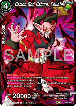 Demon God Dabura, Counter (V.1 - Promo) - Promos (Promo) [P-680]