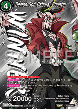 Demon God Dabura, Counter (V.2 - Promo) - Promos (Promo) [P-680]
