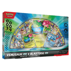 Venusaur ex & Blastoise ex Premium Collection - Scarlet & Violet Products