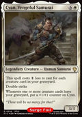 Cyan, Vengeful Samurai - Commander: Magic: The Gathering - FINAL FANTASY: Collector's Edition (Rare) [CFIC-16]