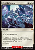 Final Judgment - Commander: Magic: The Gathering - FINAL FANTASY: Collector's Edition (Mythic) [CFIC-243]