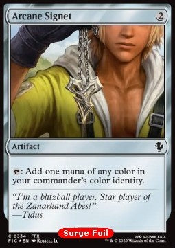 Arcane Signet (V.3) - Commander: Magic: The Gathering - FINAL FANTASY: Collector's Edition (Common) [CFIC-334]