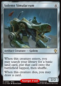 Solemn Simulacrum - Commander: Magic: The Gathering - FINAL FANTASY: Collector's Edition (Rare) [CFIC-360]