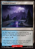 Choked Estuary - Commander: Magic: The Gathering - FINAL FANTASY: Collector's Edition (Rare) [CFIC-379]