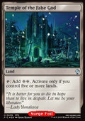 Temple of the False God - Commander: Magic: The Gathering - FINAL FANTASY: Collector's Edition (Uncommon) [CFIC-438]