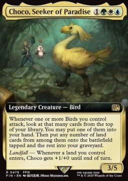 Choco, Seeker of Paradise - Magic: The Gathering - FINAL FANTASY: Extras (Rare) [XFIN-479]
