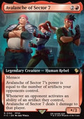 Avalanche of Sector 7 - Commander: Magic: The Gathering - FINAL FANTASY: Extras (Rare) [XFIC-150]