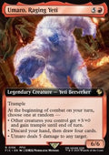 Umaro, Raging Yeti - Commander: Magic: The Gathering - FINAL FANTASY: Extras (Rare) [XFIC-156]