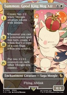 Summon: Good King Mog XII - Commander: Magic: The Gathering - FINAL FANTASY: Extras (Rare) [XFIC-194]