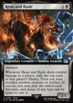 Reno and Rude - Magic: The Gathering - FINAL FANTASY: Extras (Uncommon) [XFIN-450]