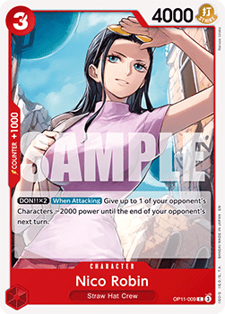 Nico Robin (OP11-009) - A Fist of Divine Speed (Common) [OP11-009]