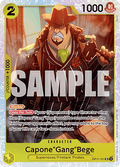 Capone"Gang"Bege (OP11-101) (V.1) - A Fist of Divine Speed (Super Rare) [OP11-101]