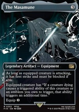 The Masamune - Magic: The Gathering - FINAL FANTASY: Extras (Rare) [XFIN-353]