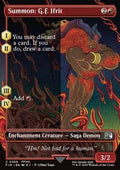 Summon: G.F. Ifrit - Magic: The Gathering - FINAL FANTASY: Extras (Common) [XFIN-369]