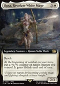 Rosa, Resolute White Mage (V.1) - Magic: The Gathering - FINAL FANTASY: Extras (Rare) [XFIN-431]